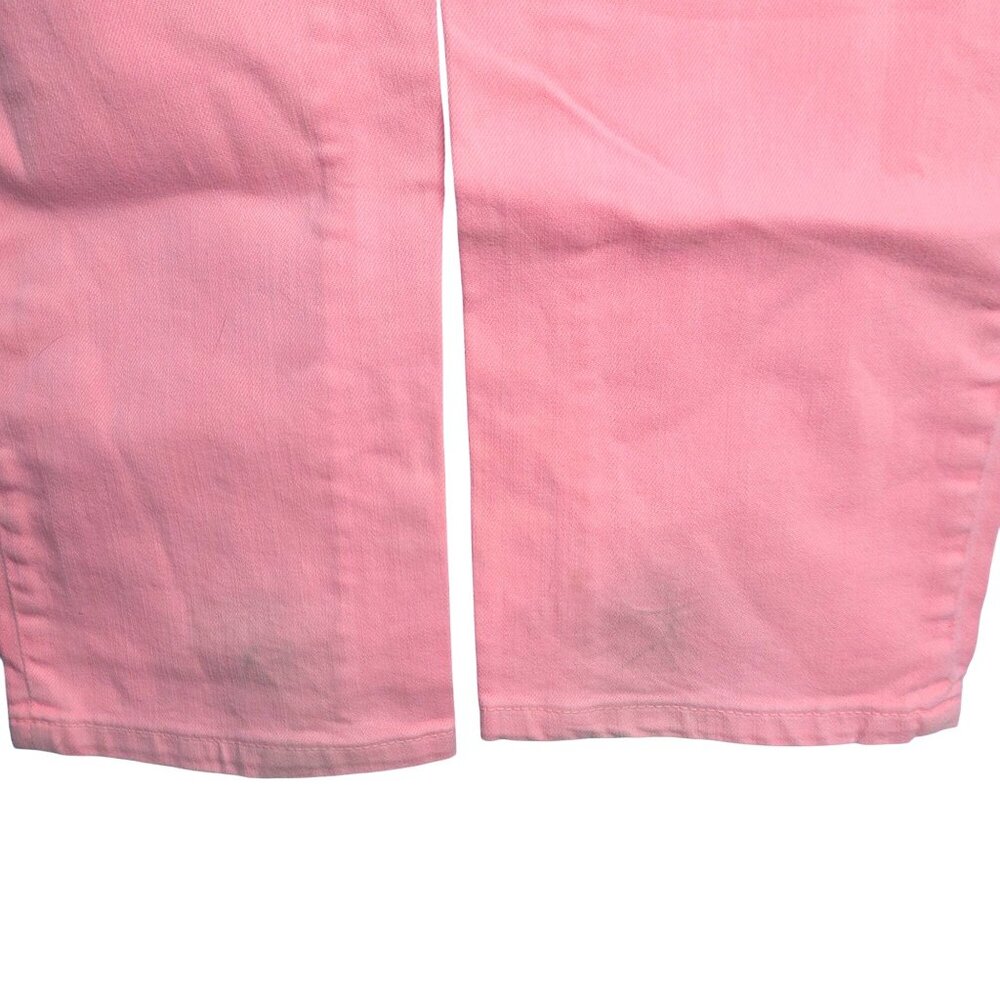 NY & Co Size 14 Jeans Womens Pink Denim Skinny Cotton/Spandex - Picture 12 of 14